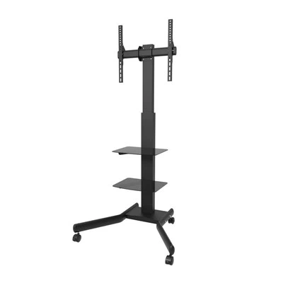 TV Cart for 70 Inch TV with Two Shelves